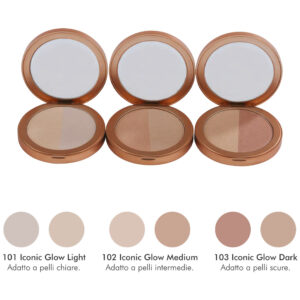 Illuminante in polvere compatta