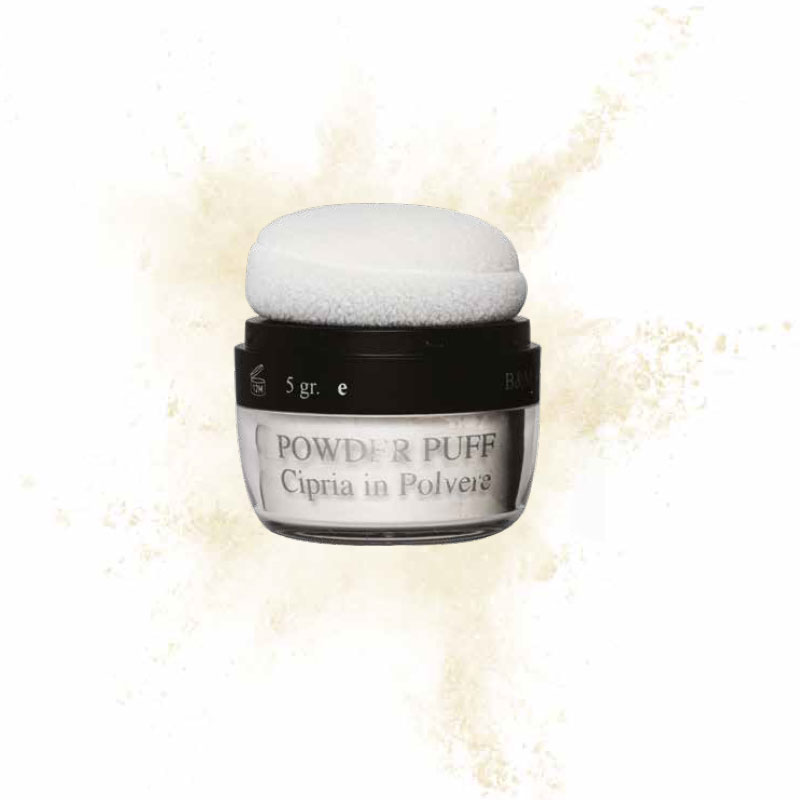 Cipria in polvere Gilò Cagnè linea nera